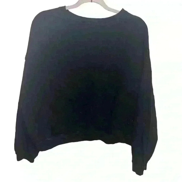 Champion Midweight  Classic Pullover Sweatshirt Black Women's Size L - Picture 4 of 4